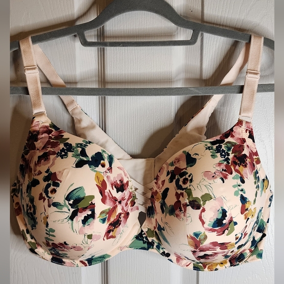 torrid Other - Torrid Curve light pink floral push-up bra
